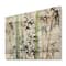 Designart - Bamboo Branches In The Forest II - Lake House Print on Natural Pine Wood